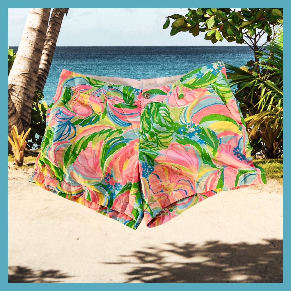 LILLY PULITZER The Callahan Short 'So a Peeling' Pattern